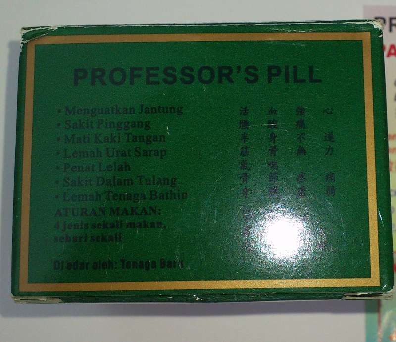 Professor's Pill chữa bệnh xương khớp hiệu quả