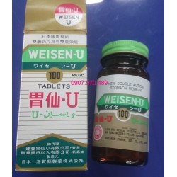 Thuốc Weisen U đặc trị viêm loét dạ dày đến từ Nhật Bản